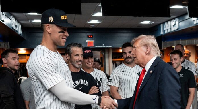 Trump meets Aaron Judge, Yankees star slugs 2 homers
