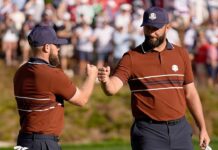 Ryder Cup 2025: Jon Rahm makes spectacular chip to boost Team Europe