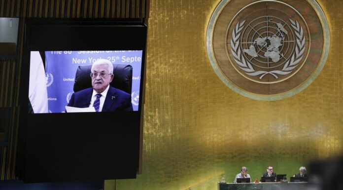 devant l’Assemblée générale de l’ONU, Mahmoud Abbas dénonce « l’un des chapitres les plus épouvantables de la tragédie humanitaire des XXᵉ et XXIᵉ siècles »