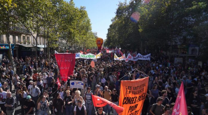 Grève du 18 septembre : les images de la mobilisation