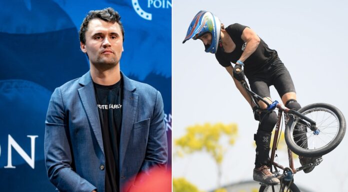 Transgender BMX cyclist celebrates Charlie Kirk assassination on Instagram