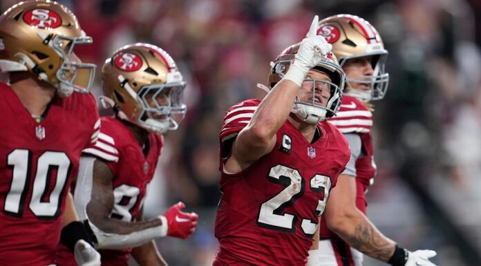 Christian McCaffrey explodes in 49ers’ win over Falcons