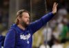 Clayton Kershaw takes in final moments at Dodger Stadium