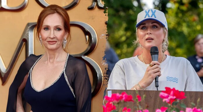 JK Rowling defends Riley Gaines amid AOC feud