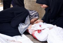 l’ONU juge « épouvantable » le bilan des récents bombardements israéliens, qui ont fait plus de 100 morts, dont 46 enfants, selon la défense civile