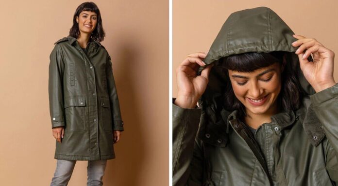 Roman’s ‘timeless’ waxed coat is ‘warm and waterproof’