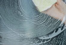 Banish limescale from shower screen glass easily with two products