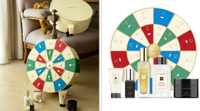 Everything inside Jo Malone’s £360 Advent calendar