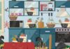 Brainteaser challenges you to find the hidden fruit in a messy kitchen