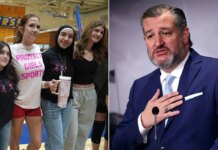 Ted Cruz condemns women who made gestures at girls sports protesters