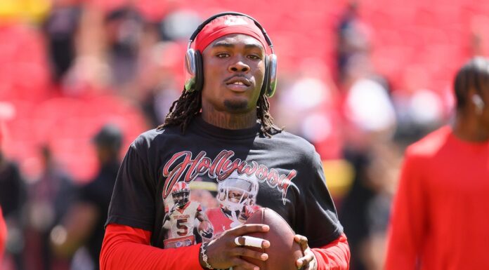 Chiefs’ Rashee Rice scores in return from suspension