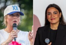 Riley Gaines, AOC trade barbs leading to debate challenge