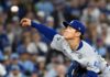 Dodgers tie World Series 1-1 behind Yamamoto’s complete game victory