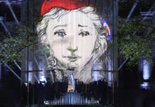 la cérémonie d’inauguration du jardin mémoriel au cœur de Paris a débuté