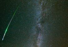 Étoiles filantes dans le ciel d’automne