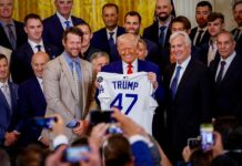 Dodgers urged to skip White House visit by immigration group
