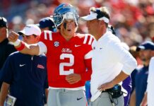Jaxson Dart’s dad texted Lane Kiffin about coaching Giants
