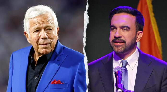 Patriots’ Robert Kraft calls Zohran Mamdani’s NYC election win ‘sad’