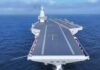La Chine met en service son troisième porte-avions, avec une catapulte électromagnétique pour le décollage d’avions