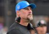 Dan Campbell recalls rowdy Philly fans as Lions prepare for Eagles matchup