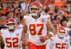 NFL news: Chiefs’ Travis Kelce gets tangled with Broncos defender