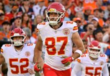 NFL news: Chiefs’ Travis Kelce gets tangled with Broncos defender