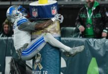 NFL news: Fans react to Lions’ Jameson Williams’ celebration