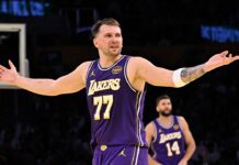 Lakers’ NBA Cup court deemed unplayable after Luka Doncic’s complaints