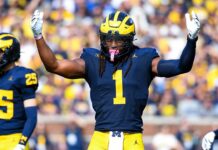Michigan player nearly headbutts referee during game vs. Ohio State