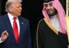 Donald Trump’s telling 10-word message to Saudi crown prince spotted by lip reader | US | News