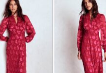 Boden tea dress with ‘dainty’ design and 40% reduction