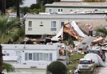 Trois morts après le passage de la tempête Claudia au Portugal et au Royaume-Uni