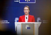 Peace deal should limit Russia’s army rather than Ukraine’s, says Kaja Kallas