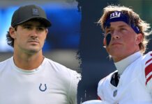 Daniel Jones mum on advice to Giants quarterback Jaxson Dart after Daboll firing