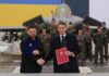 la France et l’Ukraine signent une lettre d’intention pour l’achat par Kiev d’une centaine de Rafale