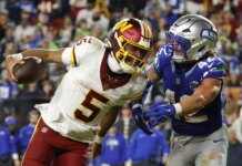 Joe Theismann urges Jayden Daniels to ‘protect yourself’ after latest injury