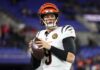 Joe Burrow, out since Week 2, leads Bengals to win over Ravens in return