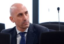 Former Spanish soccer boss Luis Rubiales pelted with eggs by uncle at book event
