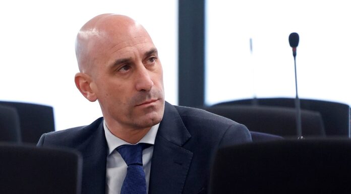 Former Spanish soccer boss Luis Rubiales pelted with eggs by uncle at book event
