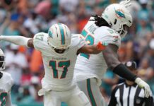 NFL Week 10 2025 scores: Dolphins pull off upset, Ravens stay hot