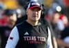 Texas Tech coach takes shot at Notre Dame after BYU win