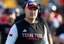 Texas Tech coach takes shot at Notre Dame after BYU win