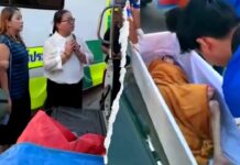 Thai woman knocks from inside coffin after being brought to temple for cremation