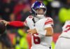 NFL news: Giants’ Jaxson Dart takes huge hit vs Patriots