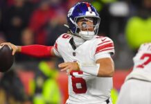 NFL news: Giants’ Jaxson Dart takes huge hit vs Patriots