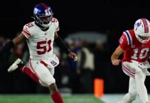 NFL news: Giants rookie benched for 2nd time in 3 games
