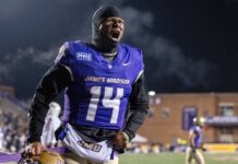 James Madison fans throw snowballs, nearly hit Troy player during game