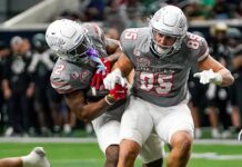 College football: UNLV player tackles own teammate in bizarre bowl game moment