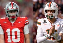 College football: Ohio State-Miami in high-stakes CFP matchup