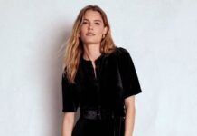 Boden’s velvet shirt dress that’s perfect for Christmas parties